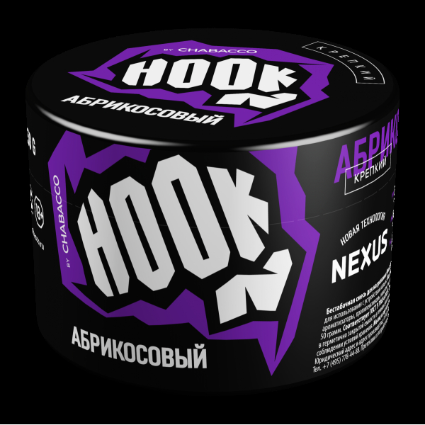 Табак Hook Абрикосовый  50 грамм в Красноярске