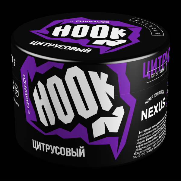Табак Hook Цитрусовый  50 грамм в Красноярске