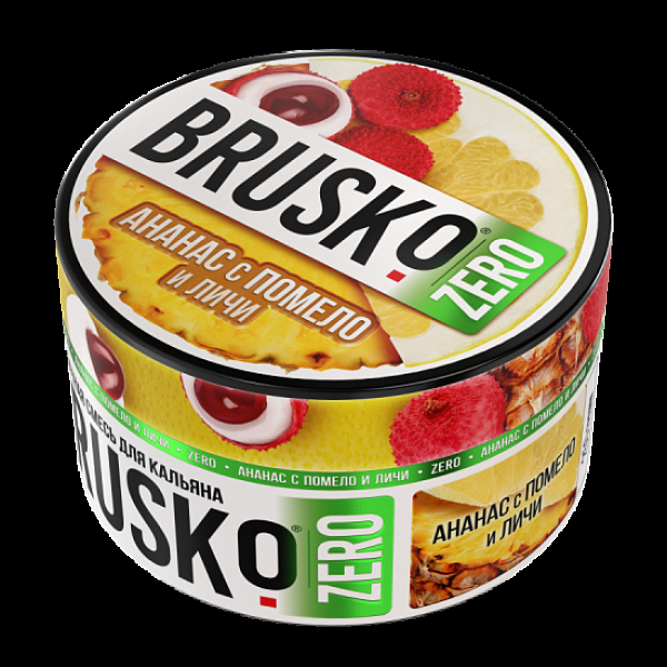 Смесь Brusko Ананас С Помело И Личи (Zero)  250 гр в Красноярске