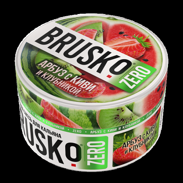 Смесь Brusko Арбуз С Киви И Клубникой (Zero)  250 гр в Красноярске