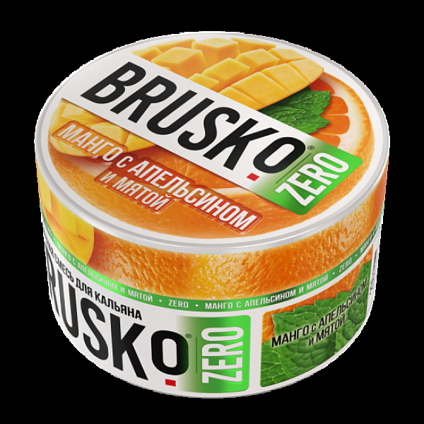 Смесь Brusko Манго С Апельсином И Мятой (Zero)  250 гр в Красноярске