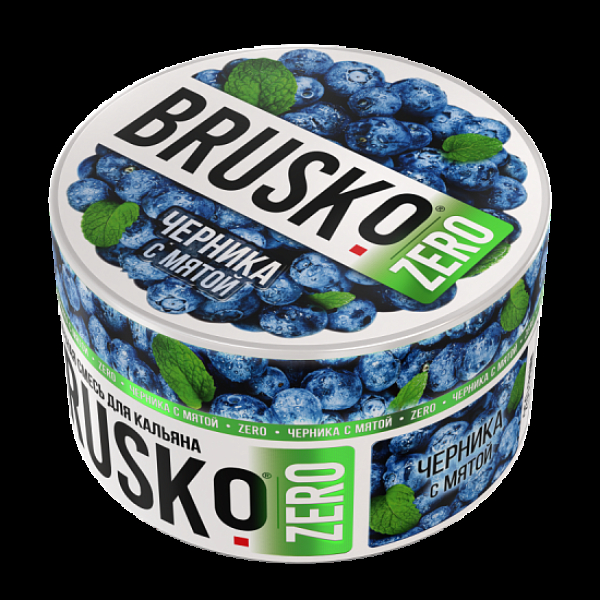 Смесь Brusko Черника С Мятой (Zero)  250 гр в Красноярске