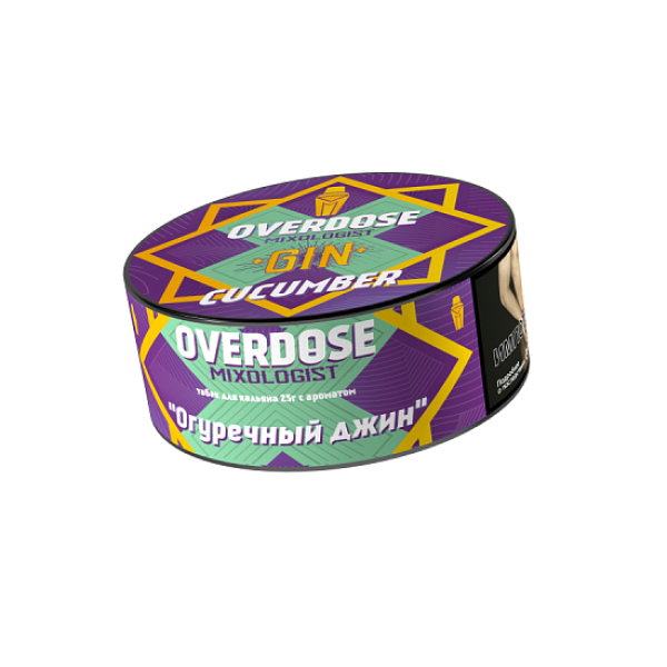 Табак Overdose Gin Cucumber   25 грамм в Красноярске