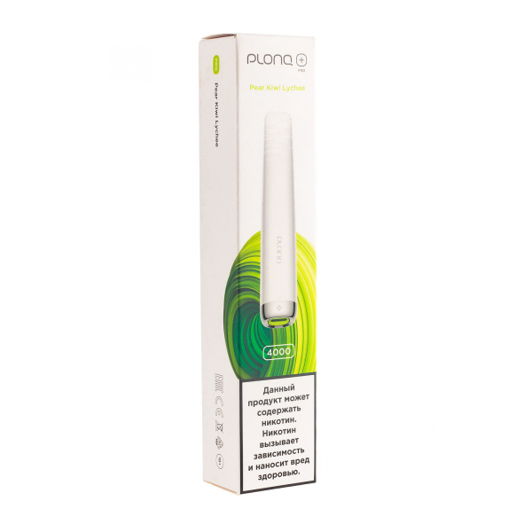 Plonq Plus Pro Груша Киви Личи (4000 Затяжек) 20 Мг в Красноярске