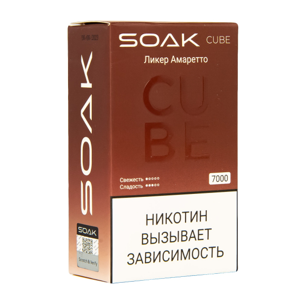 Soak Cube Ликер Амаретто 7000 Затяжек в Красноярске