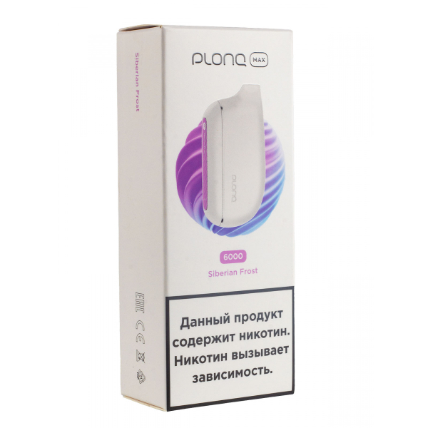Plonq Max Свежая Мята (6000 Затяжек) 20 Мг в Красноярске