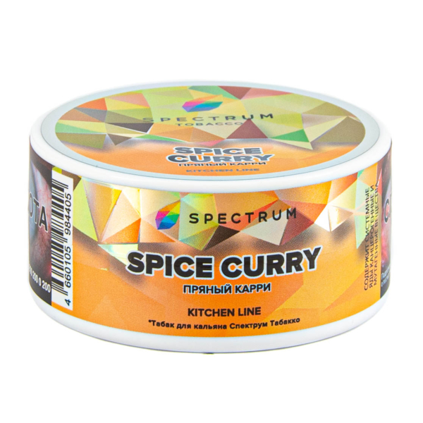 Табак Spectrum Kitchen Line Spice Curry  25 грамм в Красноярске