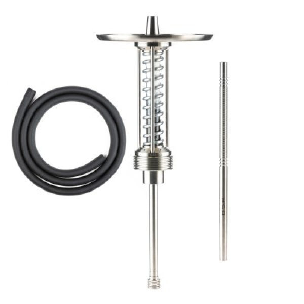 Кальян Bsp Hookah Cybertank White Black Chrome в Красноярске