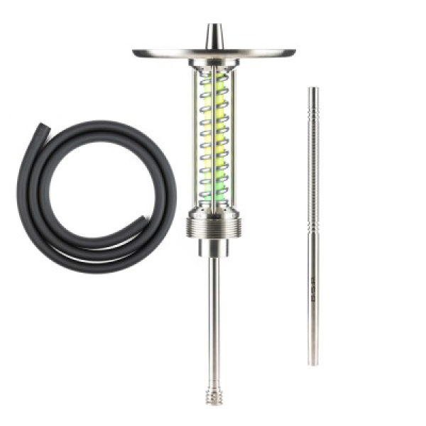 Кальян Bsp Hookah Cybertank Yellow Green Chrome в Красноярске