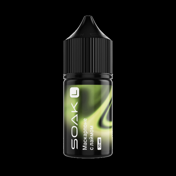 Жидкость Soak L30 Mascarpone Lime 30 Мл 2 Мг в Красноярске