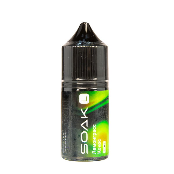 Жидкость Soak L30 Lemongrass Coconut 30 Мл 2 Мг в Красноярске