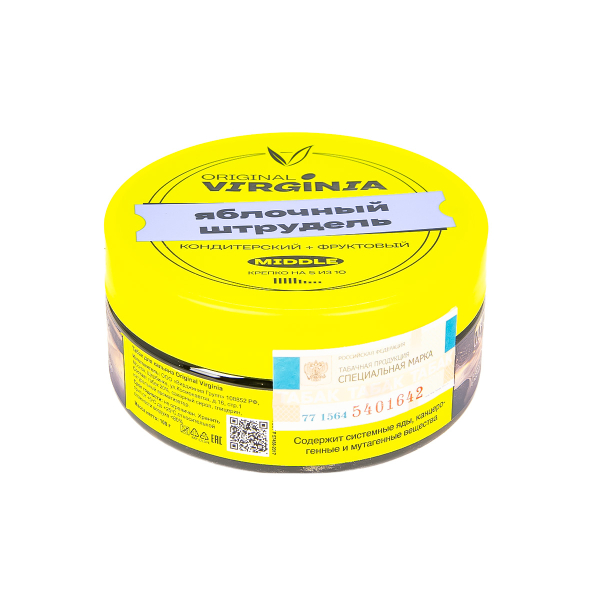 Табак Original Virginia Middle Яблочный Штрудель  100 грамм в Красноярске