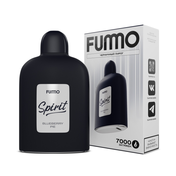 Электронка Fummo Spirit Черничный Пирог   в Красноярске