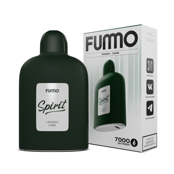 Электронка Fummo Spirit Лимон Лайм  в Красноярске