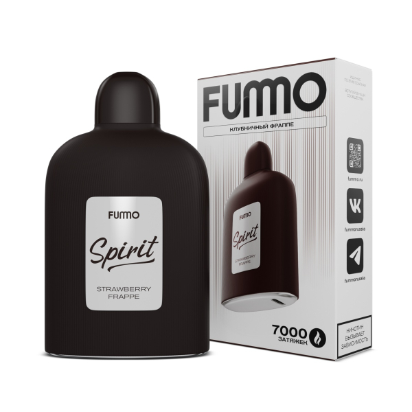 Электронка Fummo Spirit Клубничный Фраппе  в Красноярске