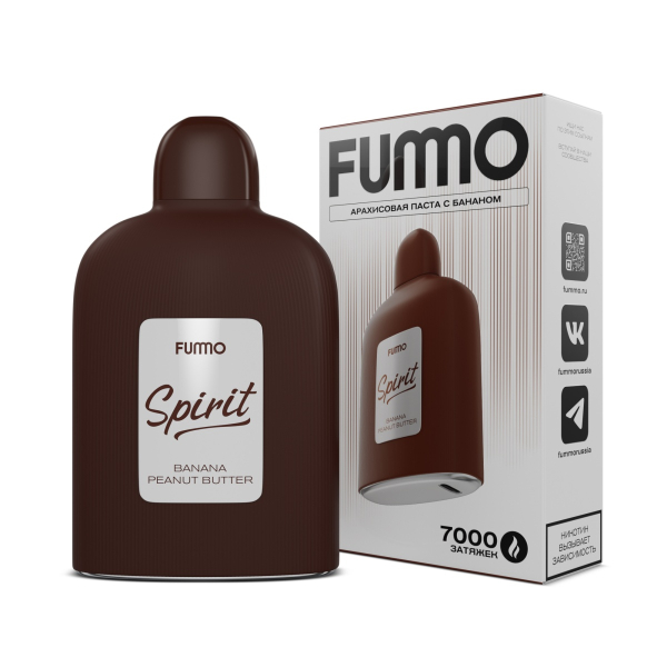 Электронка Fummo Spirit Арахисовая Паста С Бананом  в Красноярске