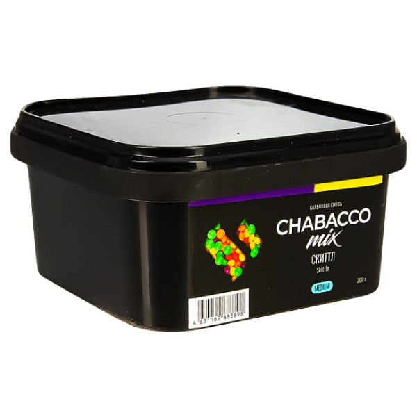 Смесь Chabacco Mix Skittle   Medium 200 гр в Красноярске