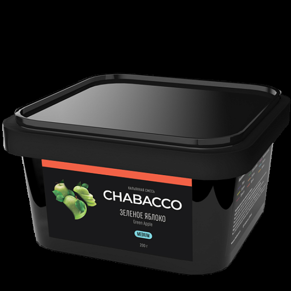 Смесь Chabacco Green Apple    Medium 200 гр в Красноярске