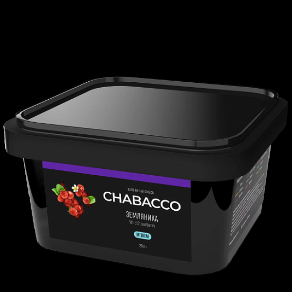 Смесь Chabacco Wild Strawberry    Medium 200 гр в Красноярске