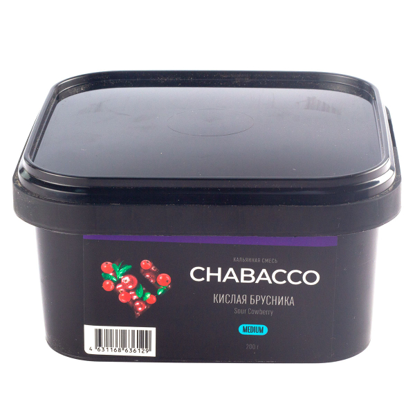 Смесь Chabacco Sour Cowberry    Medium 200 гр в Красноярске