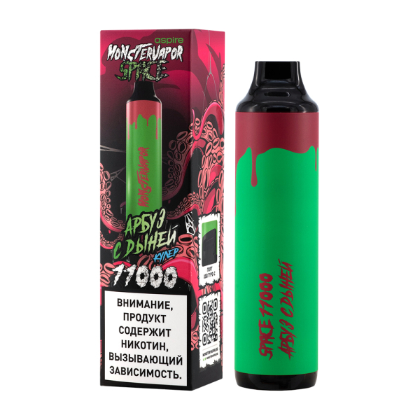 Электронка Monstervapor Space Арбуз И Дыня (11000 Затяжек) в Красноярске