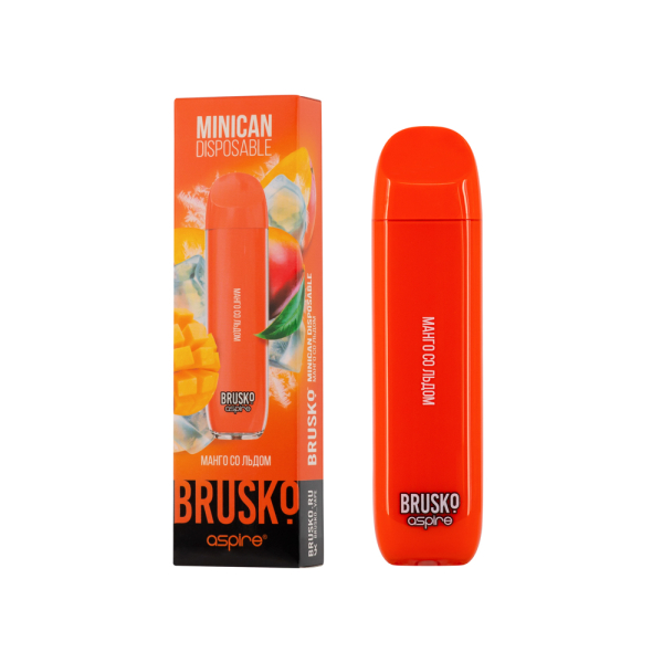 Электронка Brusko Minican Манго Со Льдом (1500 Затяжек) в Красноярске