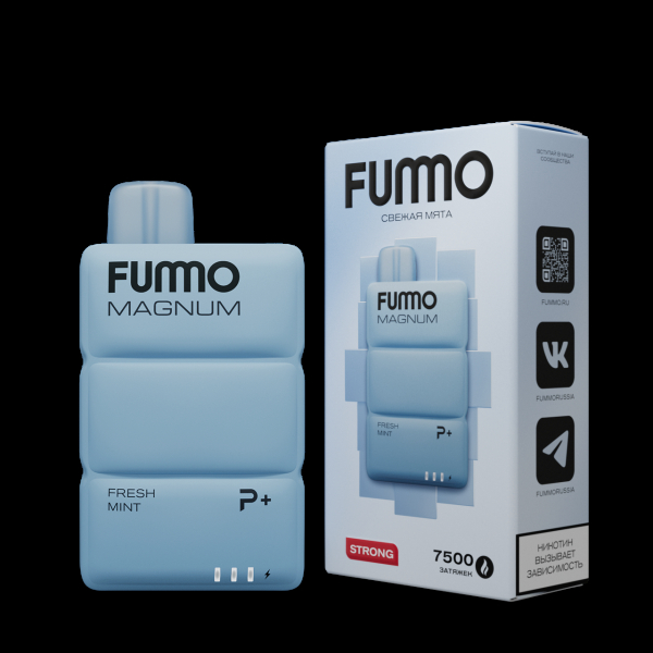 Электронка Fummo Magnum Свежая Мята (7500 Затяжек) в Красноярске