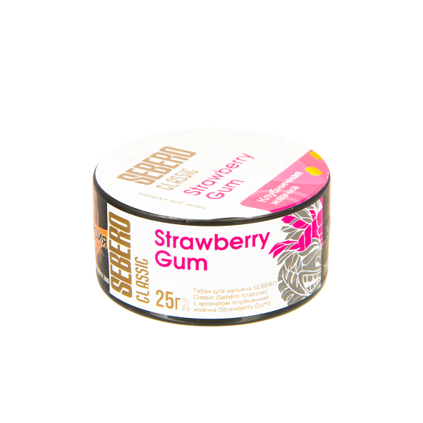 Табак Sebero Strawberry Gum  25 грамм в Красноярске