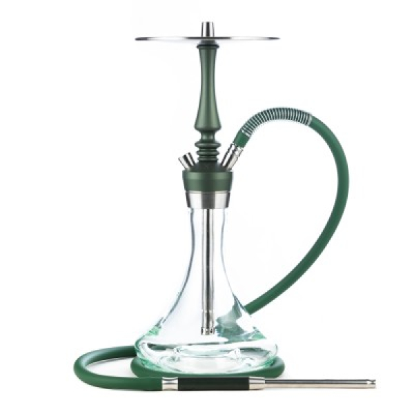 Кальян Hoob Mars Pro Mini British Racing Green Stainless Steel в Красноярске