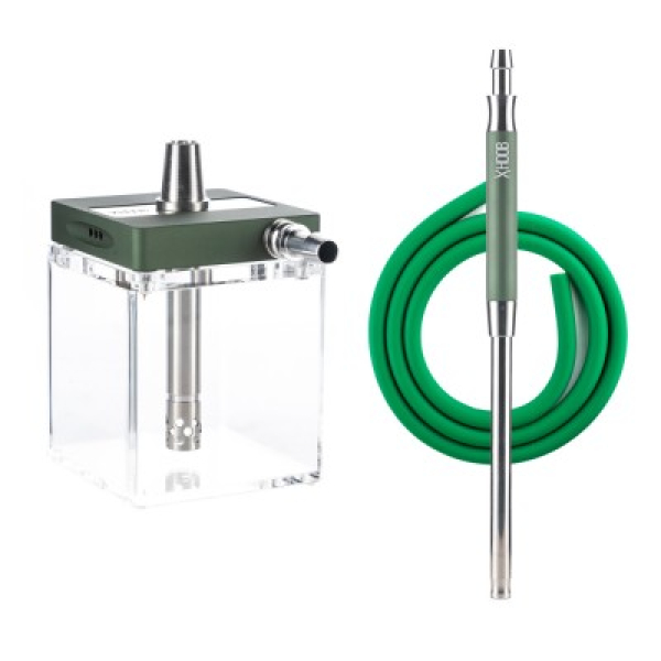 Кальян Hoob Subatom British Racing Green Steel в Красноярске