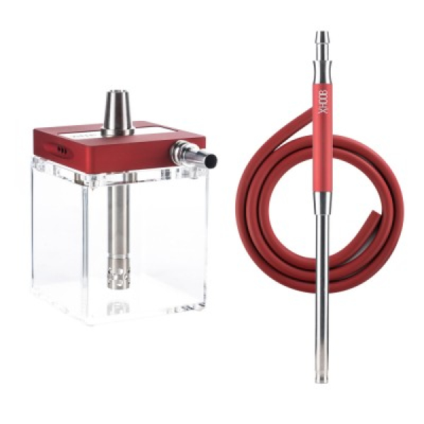 Кальян Hoob Subatom Wine Red Stainless Steel в Красноярске