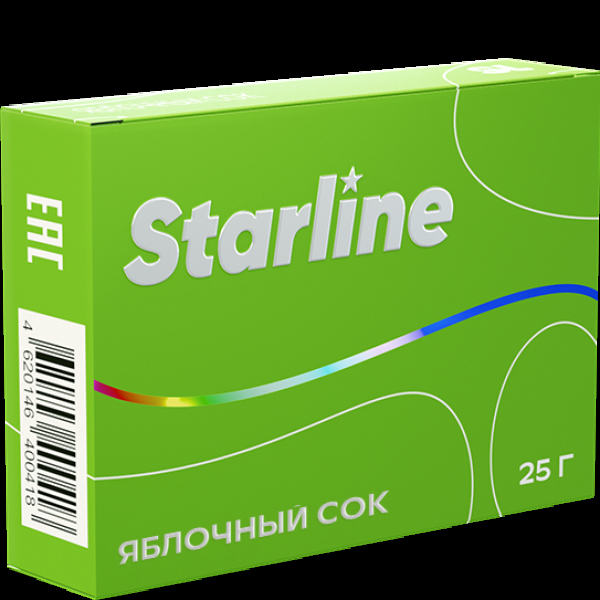 Табак Starline Яблочный Сок  25 грамм в Красноярске