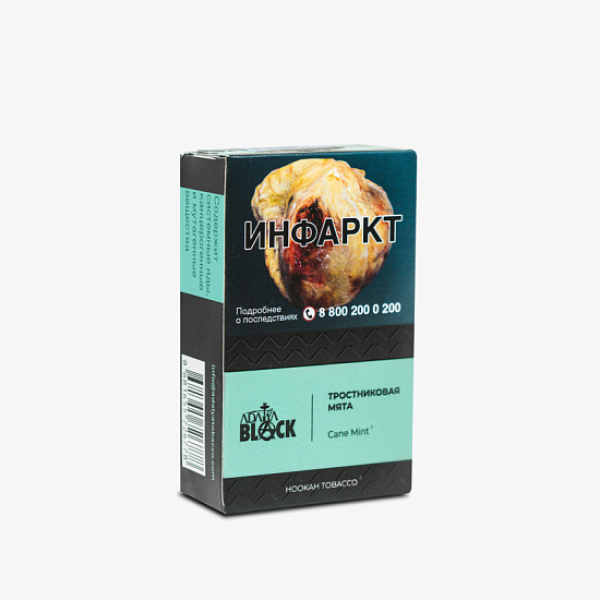 Табак Adalya Black Cane Mint (Тростниковая Мята)  Aтп 20 грамм в Красноярске