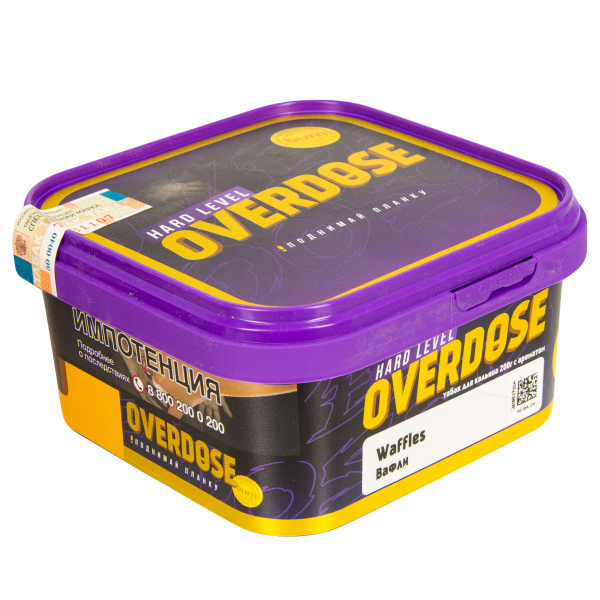 Табак Overdose Waffles  200 грамм в Красноярске