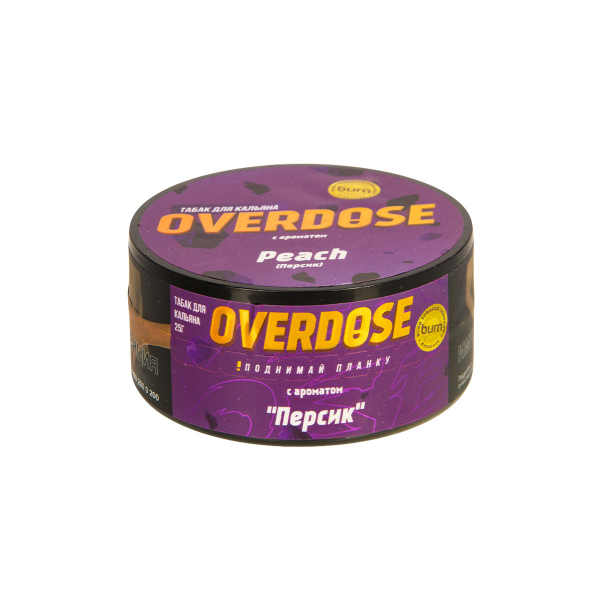 Табак Overdose Peach  25 грамм в Красноярске