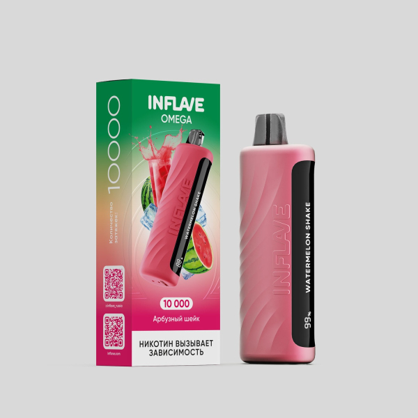 Электронка Inflave Omega Арбузный Шейк (10000 Затяжек) в Красноярске