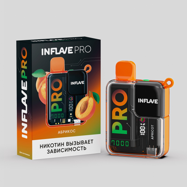 Электронка Inflave Pro Абрикос (7000 Затяжек) в Красноярске