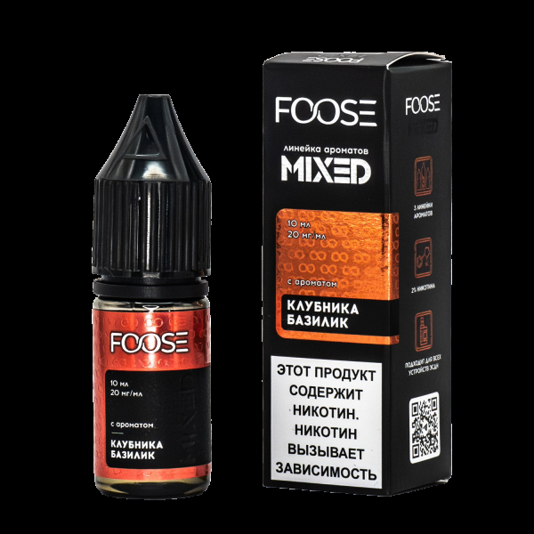Жидкость Foose Mixed Клубника Базилик 10 Мл в Красноярске