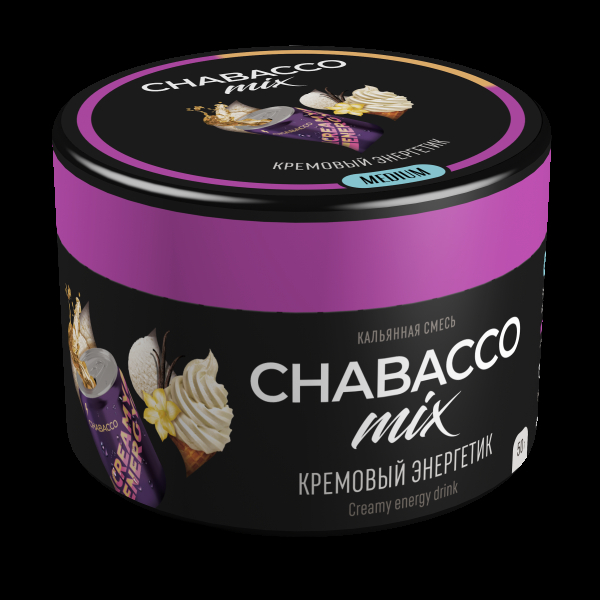 Смесь Chabacco Mix Medium Creamy Energy Drink  50 гр в Красноярске