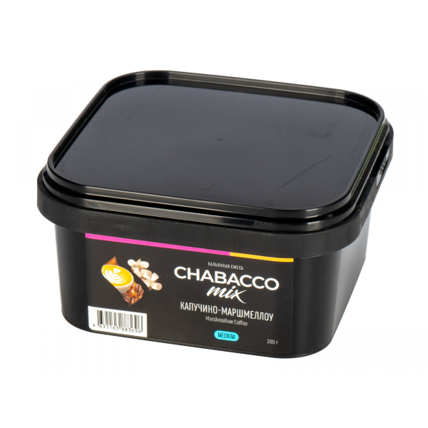 Смесь Chabacco Mix Medium Cappuccino Marshmallow  200 гр в Красноярске