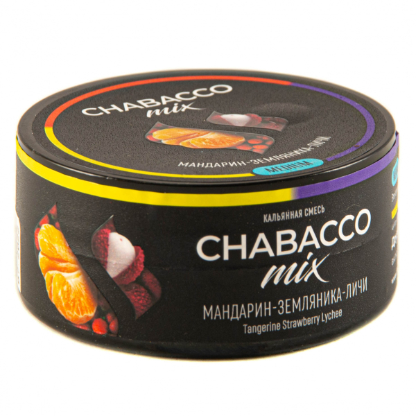 Смесь Chabacco Mix Medium Tangerine Strawberry Lychee  25 гр в Красноярске