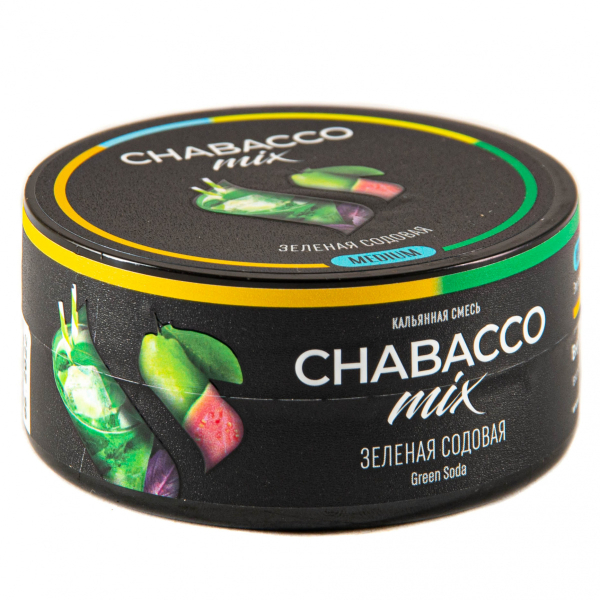 Смесь Chabacco Mix Medium Green Soda  25 гр в Красноярске