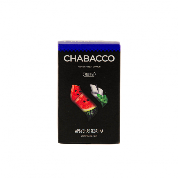 Смесь Chabacco Mix Medium Watermelon Gum  50 гр в Красноярске
