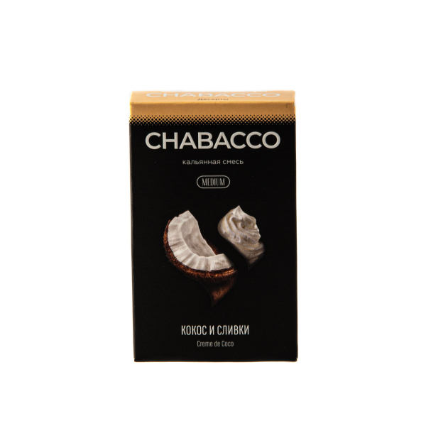 Смесь Chabacco Mix Medium Crème De Coco  50 гр в Красноярске