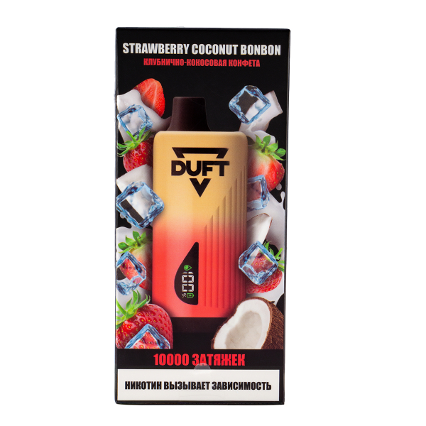 Электронка Duft Strawberry Coconut Bonbon (10000 Затяжек) в Красноярске
