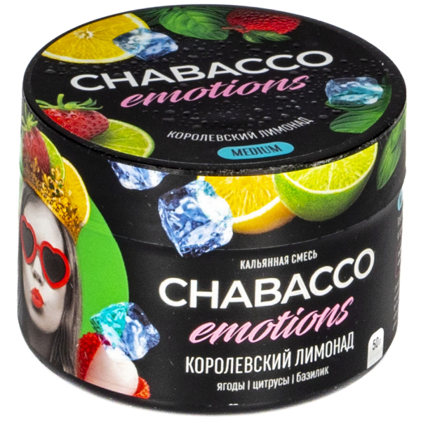 Смесь Chabacco Mix Medium Royal Lemonade  50 гр в Красноярске
