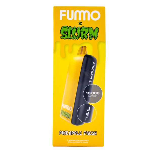 Электронка Fummo Indic Slurm Кислый Ананасовый Сок (10 000 Затяжек) в Красноярске