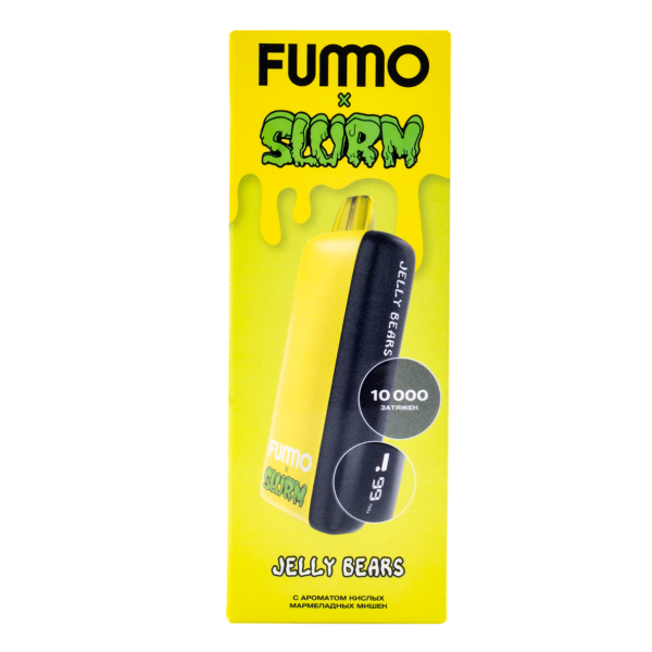 Электронка Fummo Indic Slurm Кислые Мармеладные Мишки (10 000 Затяжек) в Красноярске