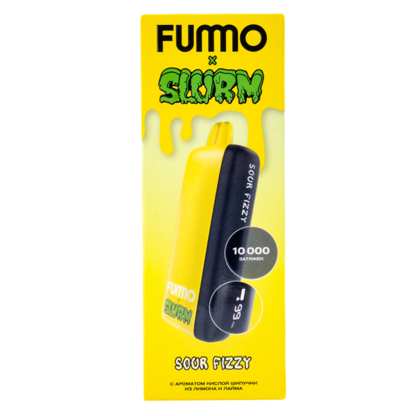 Электронка Fummo Indic Slurm Кислая Шипучка Из Лимона И Лайма (10 000 Затяжек) в Красноярске