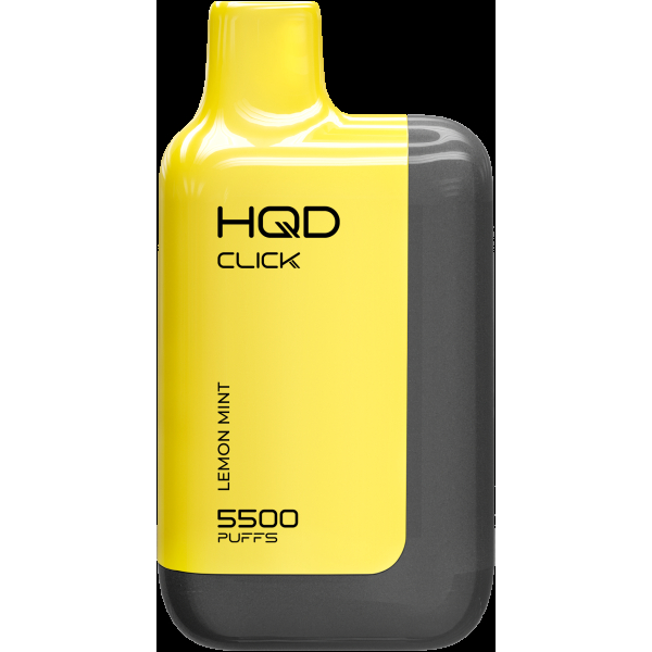 POD-система Hqd Click Устройство + Картридж Лимон Мята (5500 Затяжек) в Красноярске